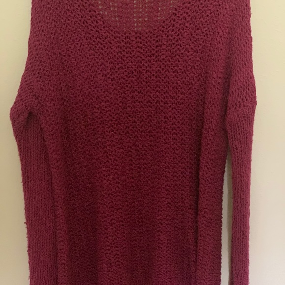 Maroon Roxy Knitted Sweater - Picture 2 of 3